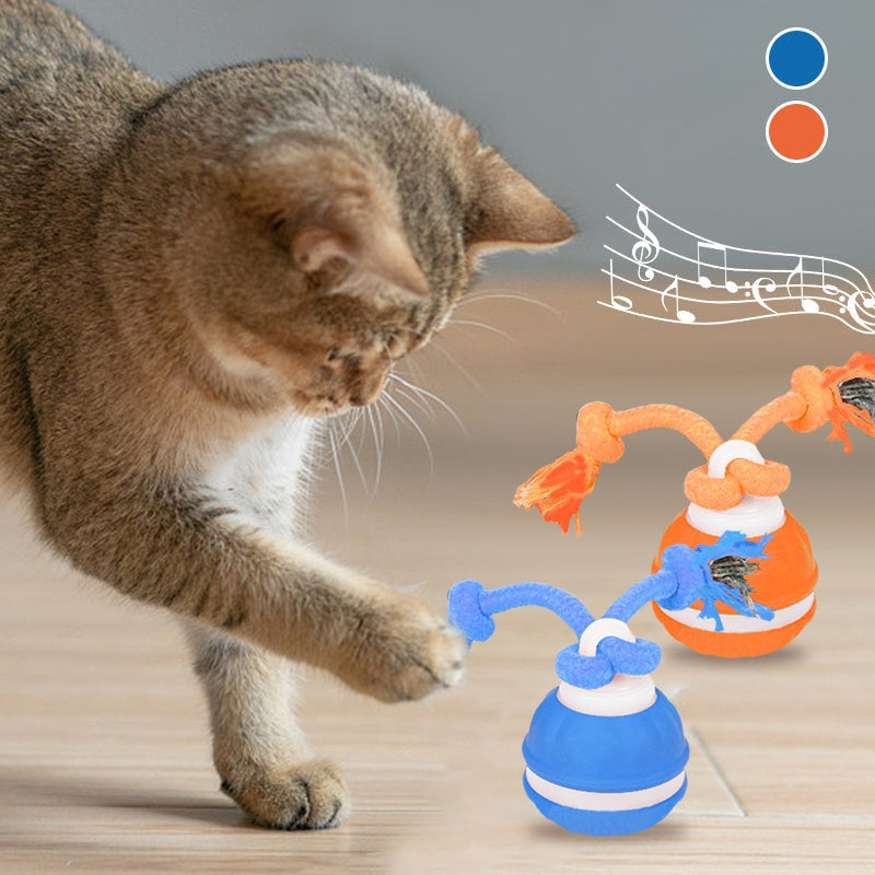 Auto-Rolling Ball Toy for Dogs & Cats — USB Rechargeable