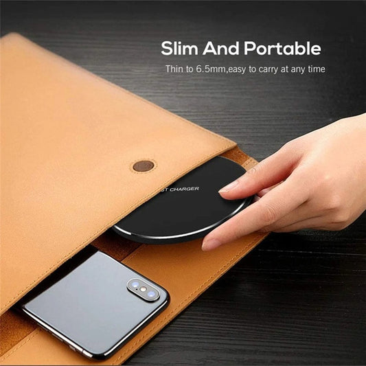 Wireless Charger Pad for iPhone & Samsung