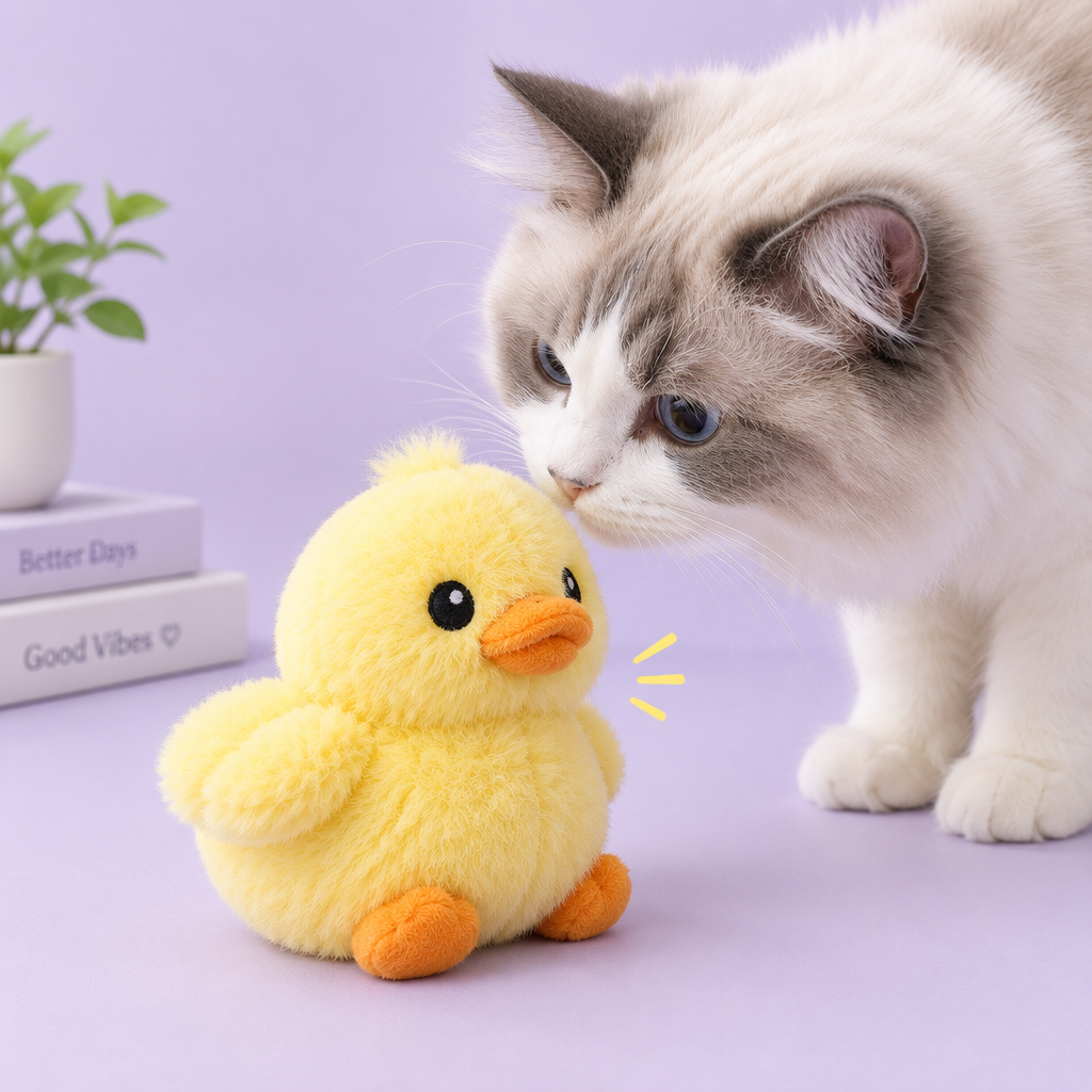 Calming Duck Toy lifestyle